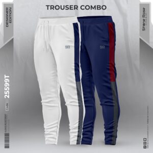 2 Pcs Premium China Sweat Fabric Trouser Combo Pack-25599T